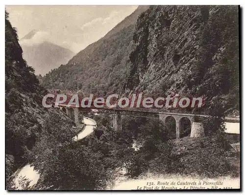 Ansichtskarte AK Cauterets A Pierrefitte Le Pont De Meyaba le P�gu�re