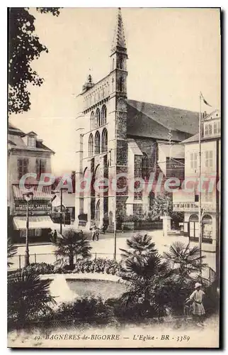 Cartes postales Bagneres De Bigorre L'Eglise