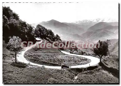 Cartes postales moderne Col D'Aspin Fer A Cheval Sur La Route Du Col