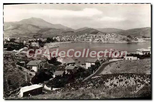 Ansichtskarte AK Banyuls Sur Mer Vue Generale Prise De La Route De Cerbere