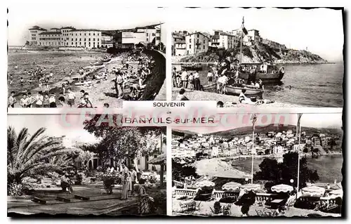 Cartes postales Banyuls Sur Mer souvenir plage golf