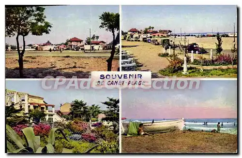 Cartes postales Canet la Plage souvenir