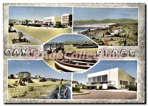 Cartes postales moderne Canet la Plage la Casino nouveaux immeubles lamparo