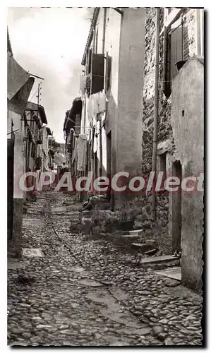 Moderne Karte Collioure Vieille Rue