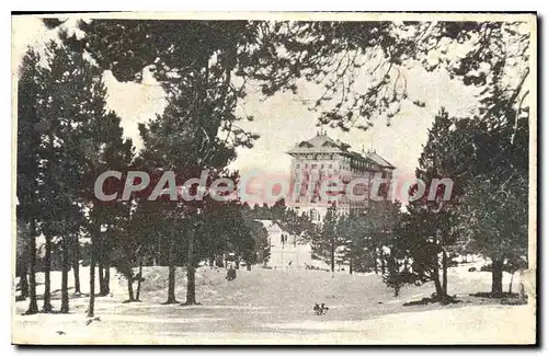 Ansichtskarte AK Font Romeu Vue Generale Le Grand Hotel