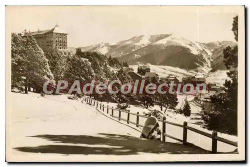 Ansichtskarte AK Font Romeu Vue Generale Le Grand Hotel