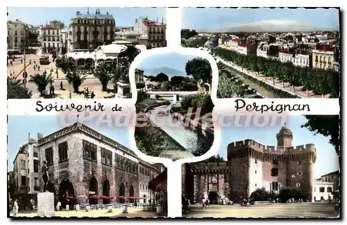 Cartes postales Perpignan souvenir