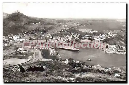 Ansichtskarte AK Port VENDRES Vue Panoramique Sur Le Port