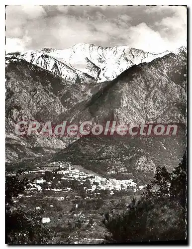 Moderne Karte Vernet Les Bains panorama pic du canigou