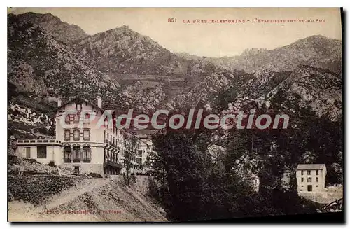 Cartes postales La Preste Les Bains l'�tablissement