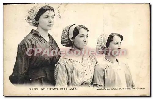 Cartes postales Types De Jeunes Catalanes