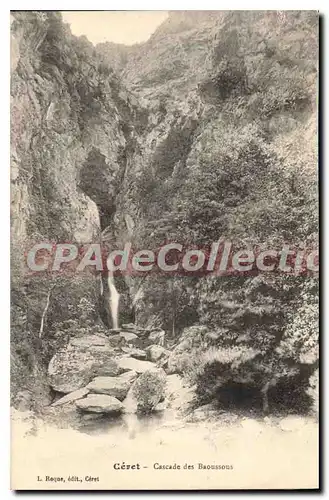 Ansichtskarte AK Ceret Cascade Des Baoussous