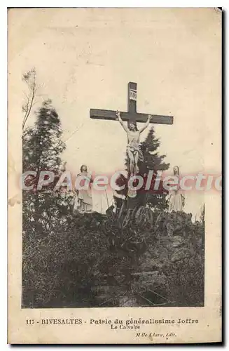 Cartes postales Rivesaltes Patrie Du Generalissime Joffre calvaire