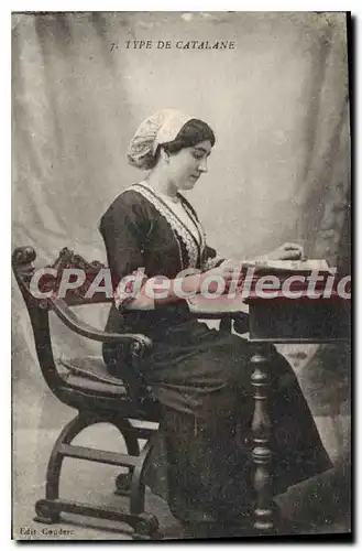 Cartes postales Type De Catalane