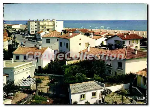 Moderne Karte Saint Cyprien Plage Vue De La Station