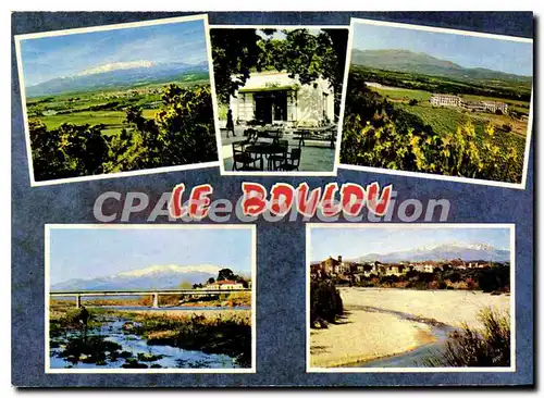 Cartes postales moderne Le Boulou LE VALLESPIR vue g�n�rale pont source