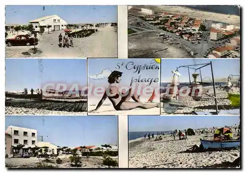 Cartes postales moderne Saint Cyprien Plage Vue Generale camping