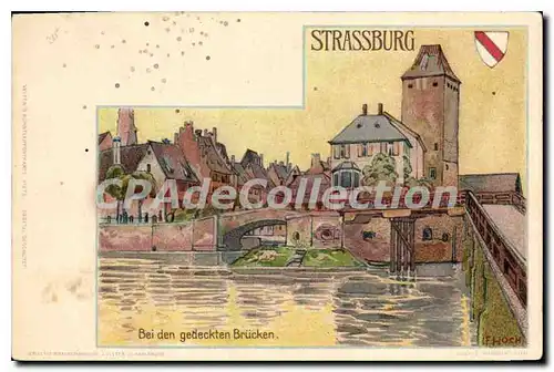 Cartes postales Strasbourg bei den gedeckten Br�cken