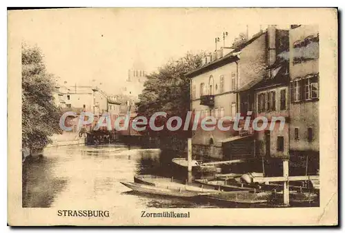 Cartes postales Strasbourg zornmuhlkanal