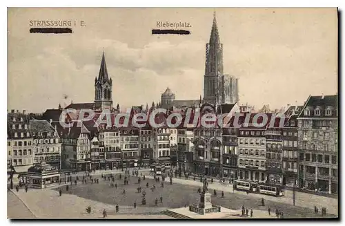 Cartes postales Strasbourg place Kl�ber