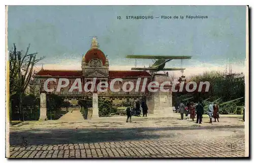 Cartes postales Strasbourg Place De La Republique