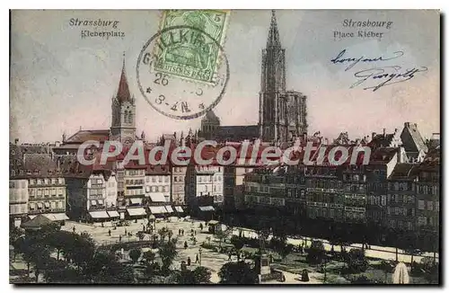 Cartes postales Strasbourg Place Kl�ber