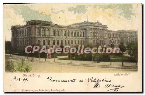 Cartes postales Strasbourg Universit�