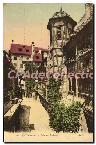 Cartes postales STRASBOURG Cour Du Corbeau