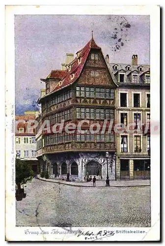 Cartes postales STRASBOURG der stifskeller