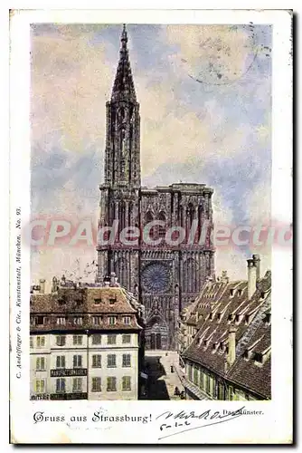 Cartes postales STRASBOURG cath�drale