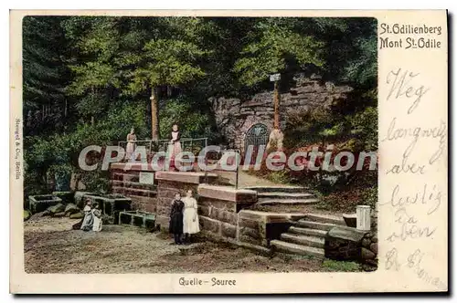 Cartes postales St Odilienberg Mont St Odile quelle source