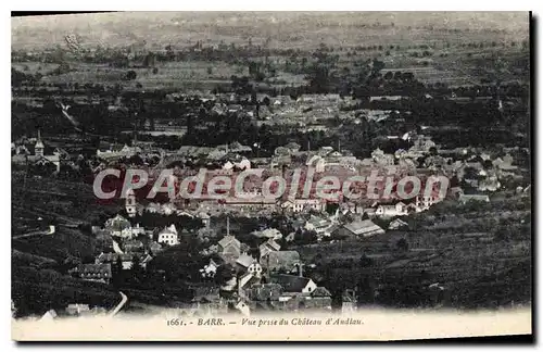 Cartes postales Barr Vue Prise Du Chateau D'Andlau