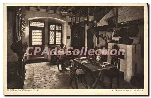 Cartes postales Musee Alsacien La Cuisine