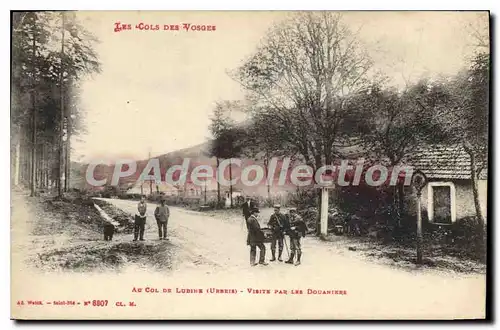 Ansichtskarte AK Au Col De Lubine Visite Par Les Douaniers