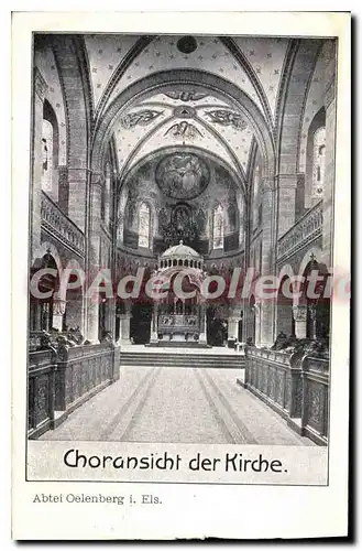 Cartes postales Choransicht Der Kirche abtei oelenberg