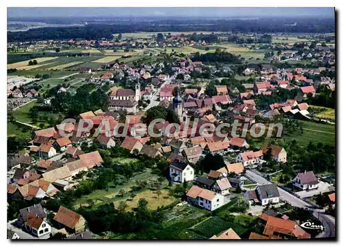 Cartes postales moderne Sessenheim Vue Aerienne