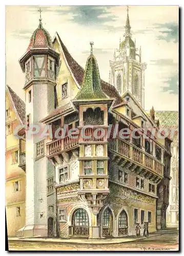 Cartes postales moderne Colmar La Maison Pfister