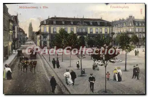 Cartes postales Mulhouse Franklinplatz