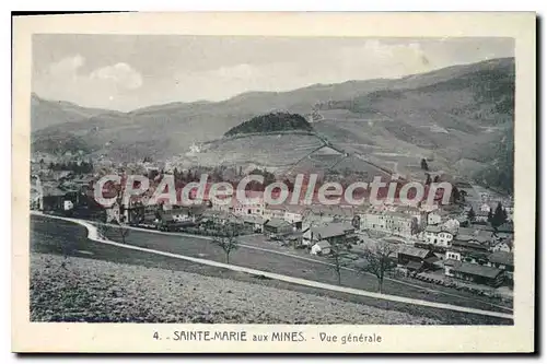 Cartes postales Saint Marie Aux Mines Vue Generale