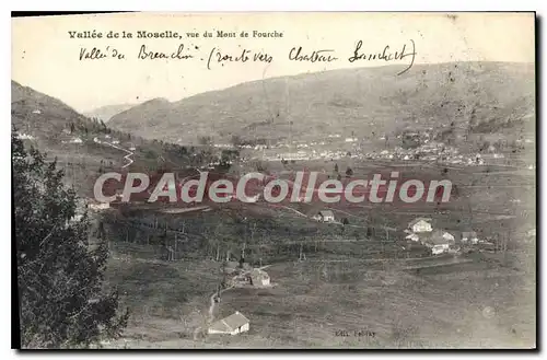 Cartes postales Vallee De La Moselle Vue Du Mont De Fourche