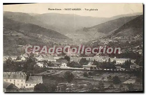 Cartes postales Hauts Alsace Saint Amarin Vue Generale