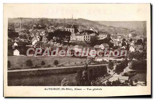 Cartes postales Altkirch Alsace Vue Generale