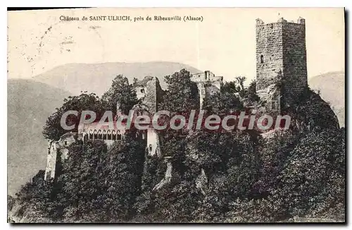 Ansichtskarte AK Chateau De Saint Ulrich Pres De Ribeauville