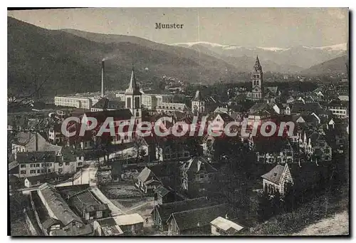 Cartes postales Munster vue g�n�rale