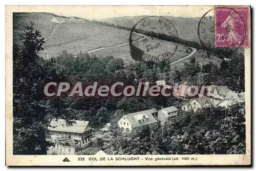 Cartes postales Col De La Schlucht Vue Generale