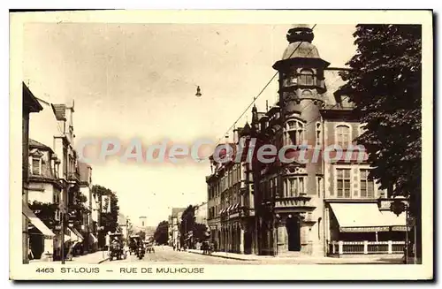 Cartes postales St Louis Rue De Mulhouse