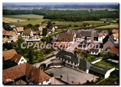 Cartes postales moderne Illhaeusern Vue Generale Aerienne