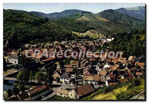 Moderne Karte Thann La Ville Et Le Rossberg