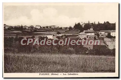 Cartes postales Fleurie Les Colombiers