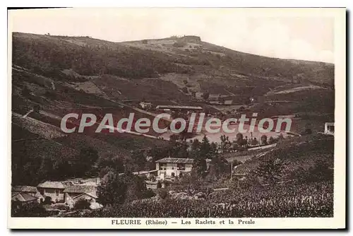 Cartes postales Fleurie Les Raclets Et La Presle